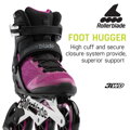 Rollerblade MACROBLADE 100 3WD W violet / black