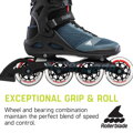 Rollerblade MACROBLADE 90 orion blue / spicy orange