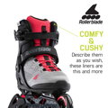 Rollerblade MACROBLADE 90 W neutral grey / paradise pink