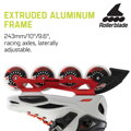 Rollerblade RB PRO X grey / warm red