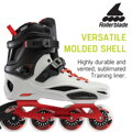 Rollerblade RB PRO X grey / warm red
