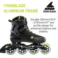 Rollerblade SPARK 90 black / lime