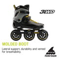 Rollerblade RB 110 3WD black/saffron yellow