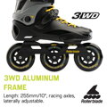 Rollerblade RB 110 3WD black/saffron yellow