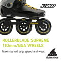 Rollerblade RB 110 3WD black/saffron yellow