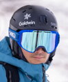 SHRED okuliare AMAZIFY bigshow white / cbl sky mirror