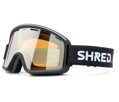 SHRED okuliare MONOCLE black / silver mirror 