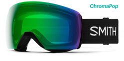 SMITH okuliare SKYLINE XL black / ChromaPop Everyday Green Mirror