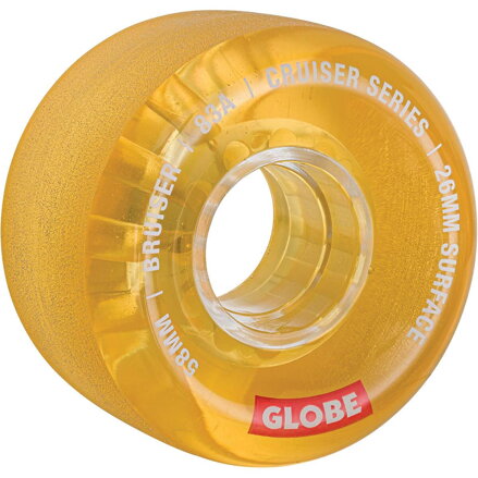 GLOBE kolieska BRUISER 58mm clear honey 