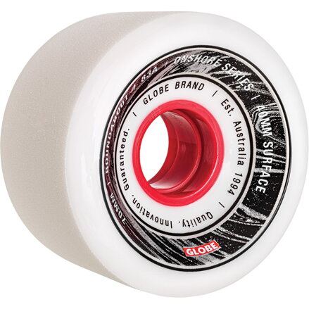 Globe kolieska Roundabout Onshore Wheel - 70 White/Red