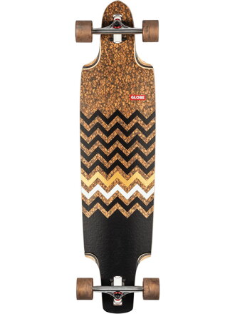 GLOBE longboard SPEARPOINT - 40 Cork/Zagged