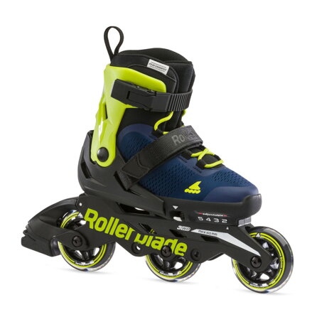 Rollerblade MICROBLADE 3WD BLUE royal/lime