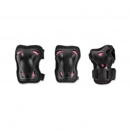 ROLLERBLADE chrániče SKATE GEAR 3PACK W black/raspberry