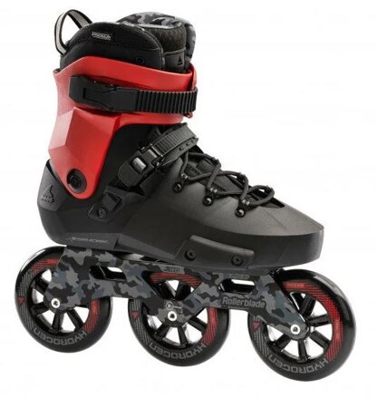 Rollerblade TWISTER 110 3WD black/red 