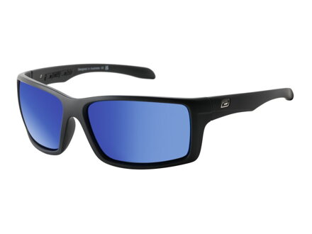 DIRTY DOG slnečné okuliare  KNUCKLE satin black/ blue polarized mirror