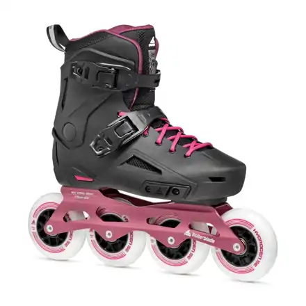 Rollerblade Lightning 90 W black/sangria