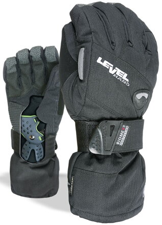 LEVEL rukavice HALF PIPE Gore-tex black