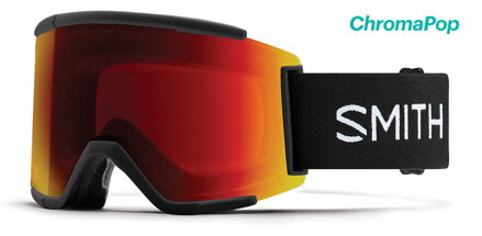 SMITH okuliare SQUAD XL black/ChromaPop Sun Red Mirror