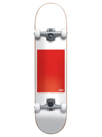 GLOBE komplet BLACK SERIF 8,0 white/red