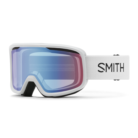 SMITH okuliare FRONTIER white/ blue sensor mirror antifog