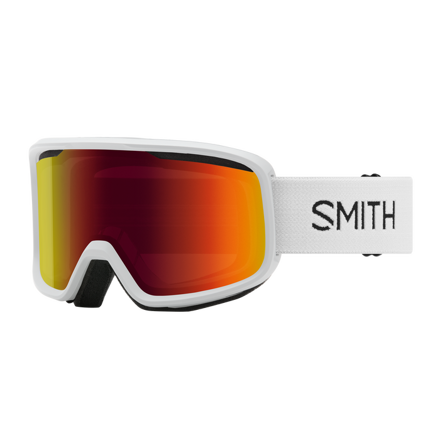 SMITH okuliare FRONTIER white/ red mirror antifog