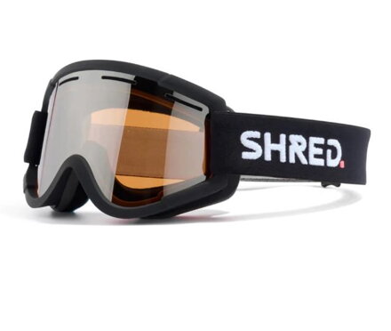 SHRED okuliare NASTIFY black / silver mirror