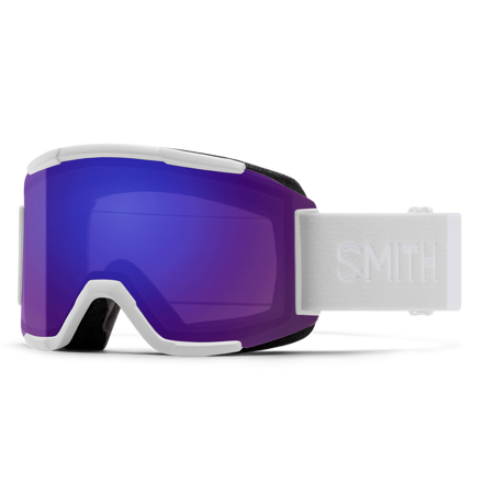 SMITH okuliare SQUAD white vapor / ChromaPop everyday violet mirror 