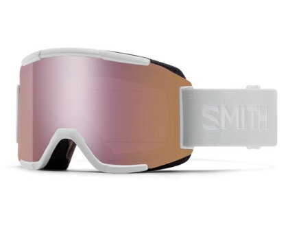 SMITH okuliare SQUAD white vapor / ChromaPop evereyday rose gold mirror