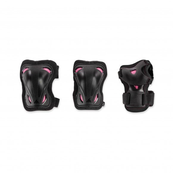 ROLLERBLADE chrániče SKATE GEAR 3PACK W black/raspberry