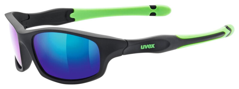 UVEX slnečné okuliare Sport Style 215 black mat green / mirror green