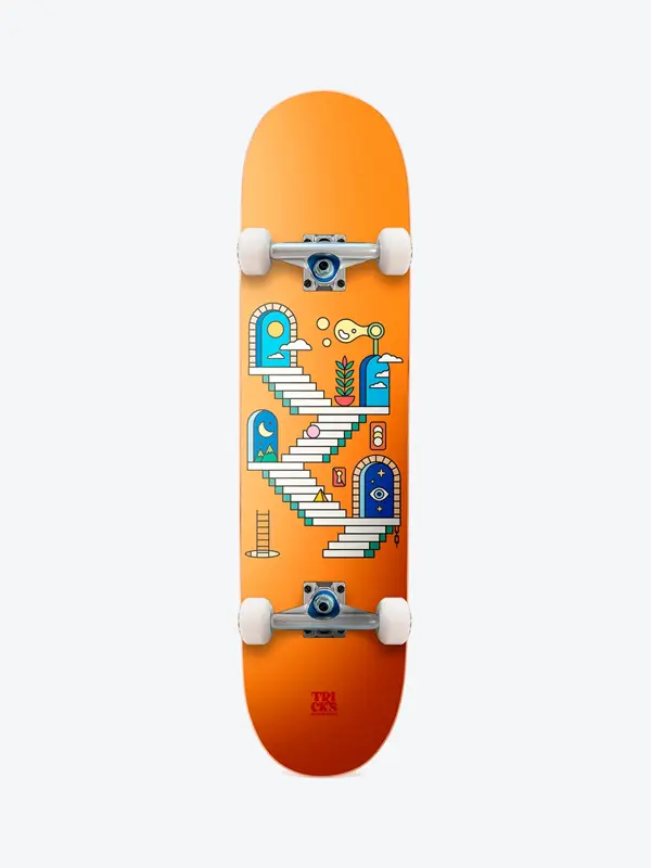 Stairs 8.0"x31.85" MAXI Tricks Complete