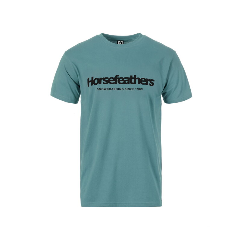 HORSEFEATHERS tričko QUARTER oil blue