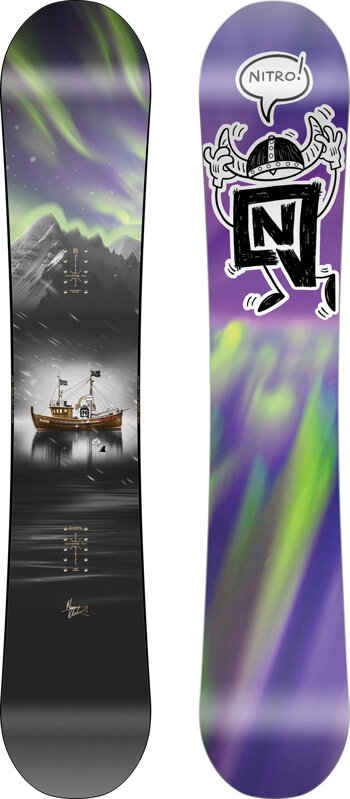 NITRO snowboard TEAM PRO MARCUS KLEVELAND WIDE