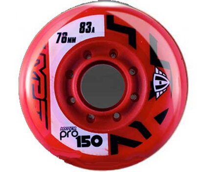 HYPER Kolieska PRO 150 80/83A red - 4kusy