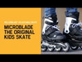 Rollerblade MICROBLADE black/white