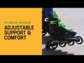 Rollerblade MICROBLADE black /green