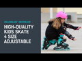 Rollerblade MICROBLADE blac / light blue