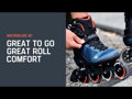 Rollerblade MACROBLADE 90 orion blue / spicy orange