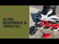Rollerblade RB PRO X grey / warm red