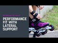 Rollerblade MACROBLADE 100 3WD W violet / black